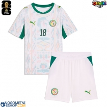 Otroški Nogometni dresi Senegal Ismaila Sarr #18 Domači SP 2026 Kratek Rokav (+ Kratke hlače)